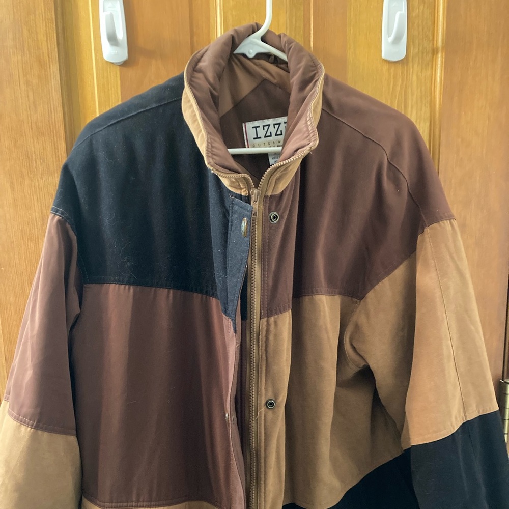 Jacket Multi Colored Medium Izzy Brand - image 1